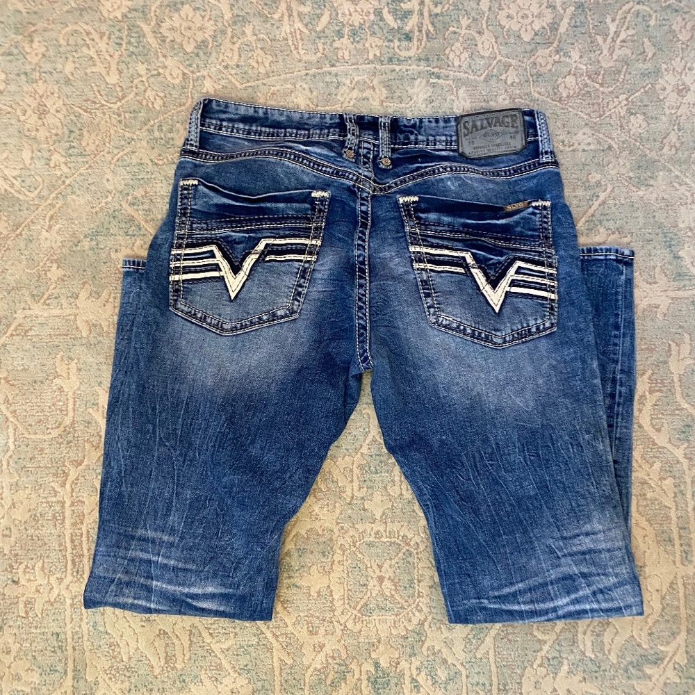 Men's Salvage Mayhem Regular Jeans 33R